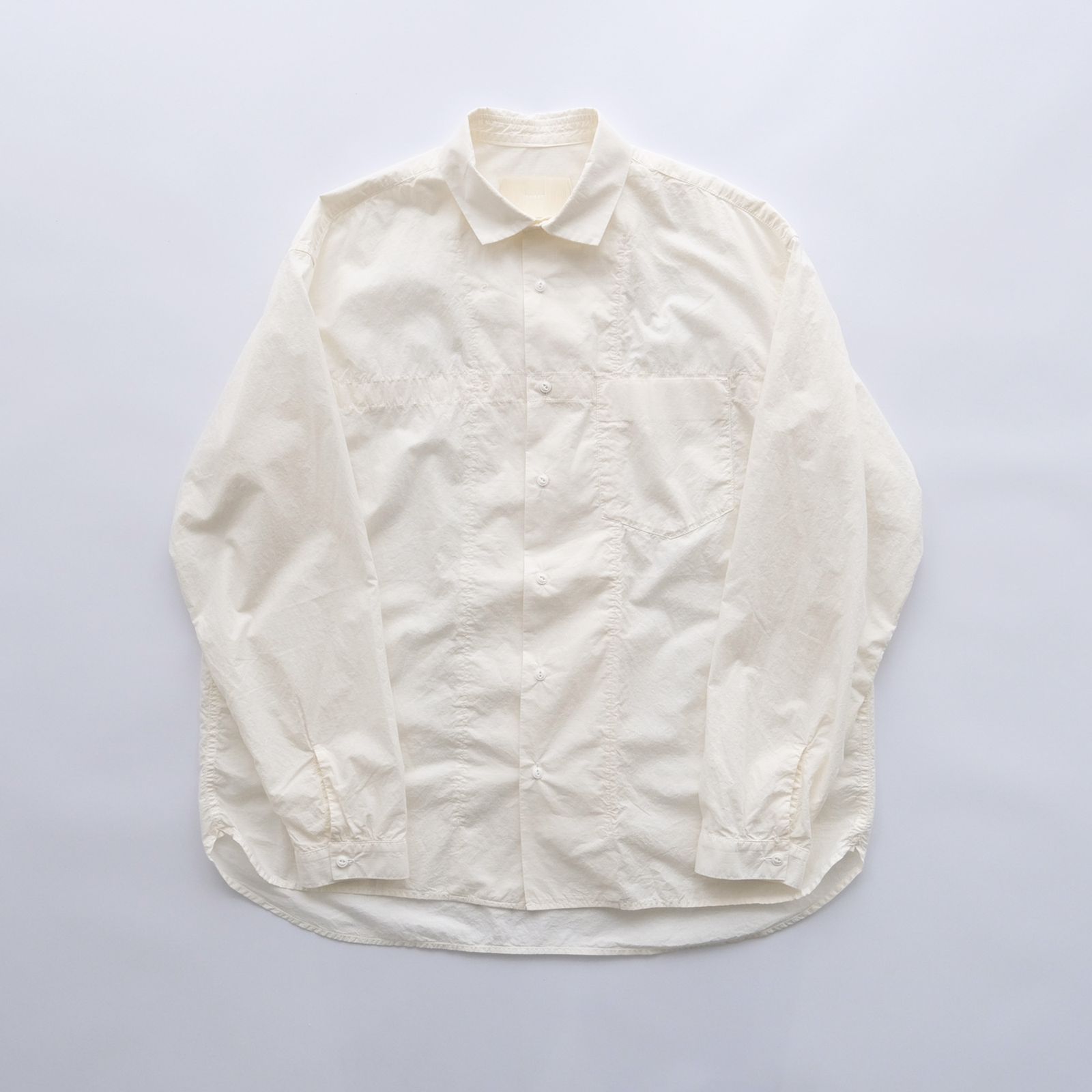 Loose Box Shirt - シャツ -（White / ホワイト）