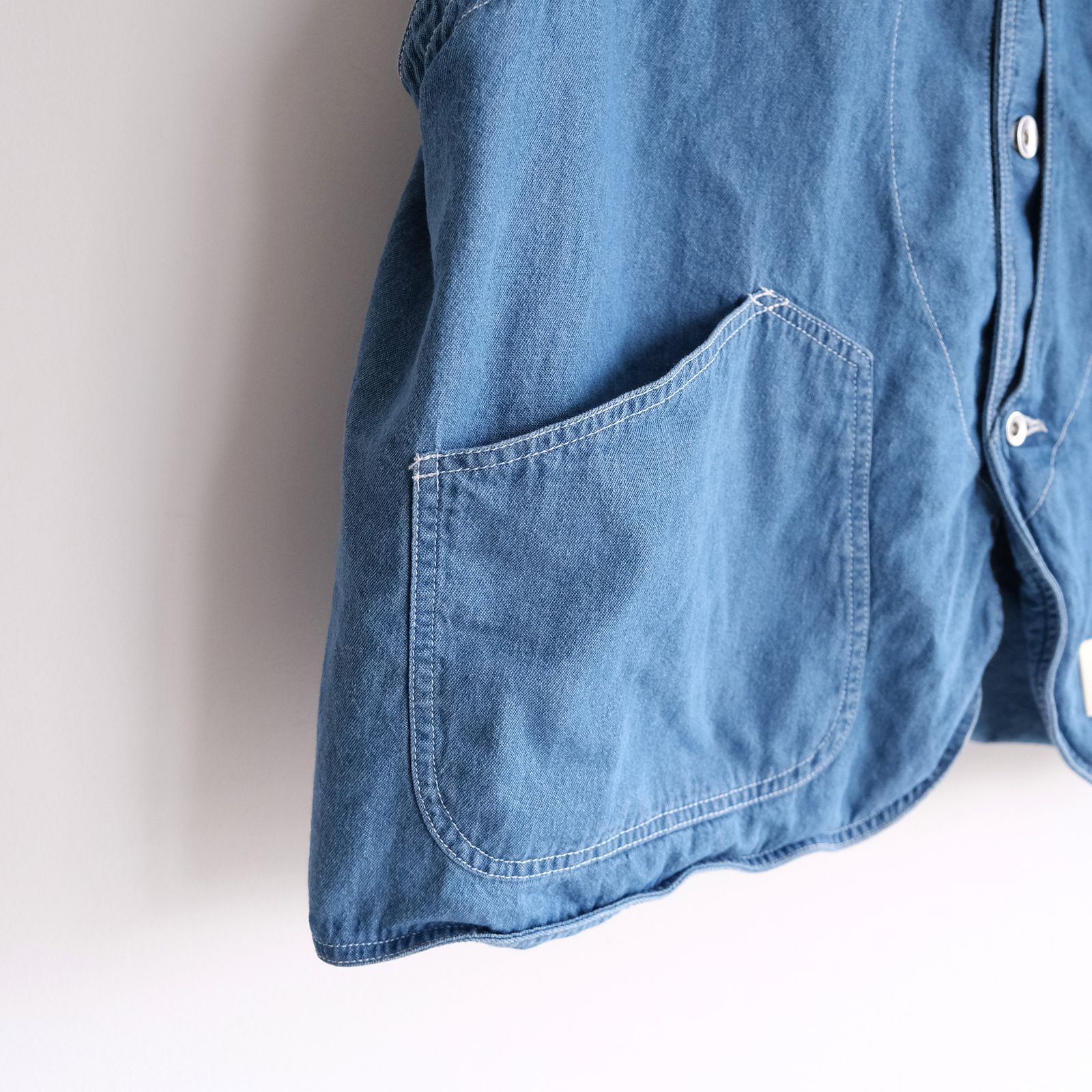 Denim Hunting Vest -ベスト-（L.Blue / ライトブルー）