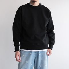 Vintage Fleece Crew Neck Pullover -スウェット-（Black / ブラック）