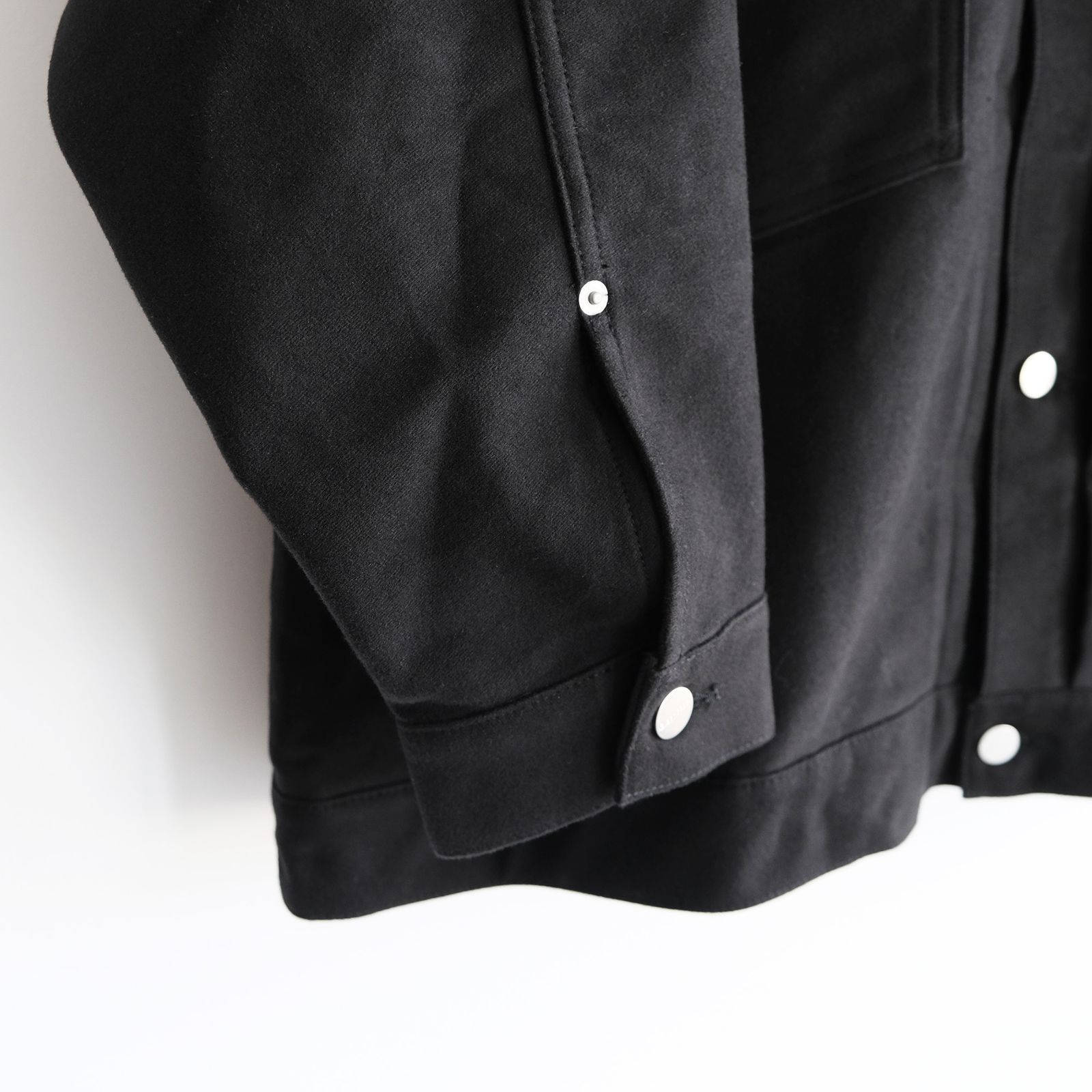 Cotton Double Serge Jacket -ジャケット-（Black / ブラック）GM263-20450