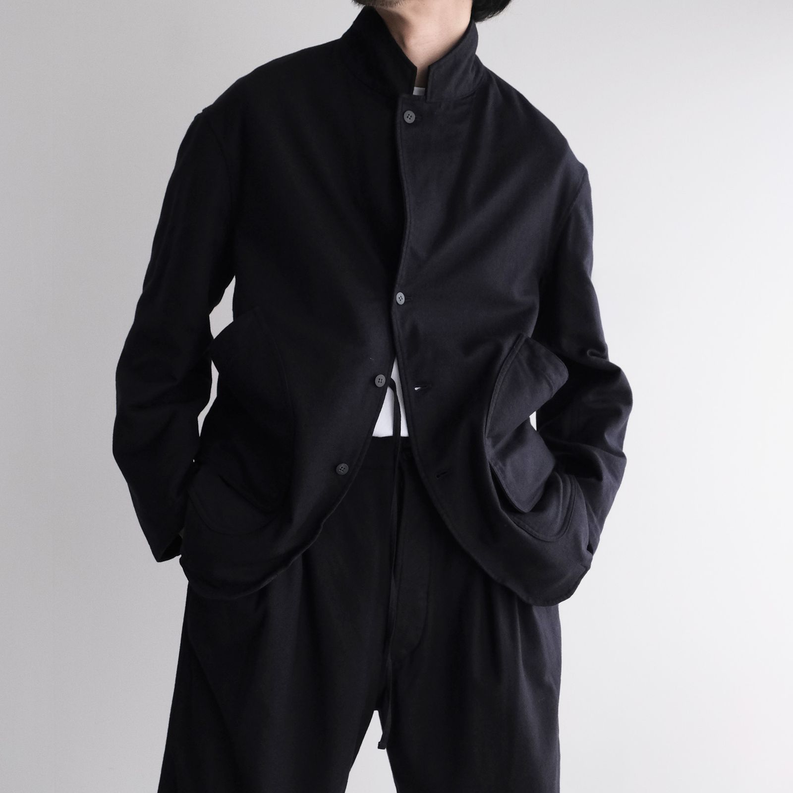 Reversible Hunter Jacket -テーラードジャケット-（Navy / ネイビー）