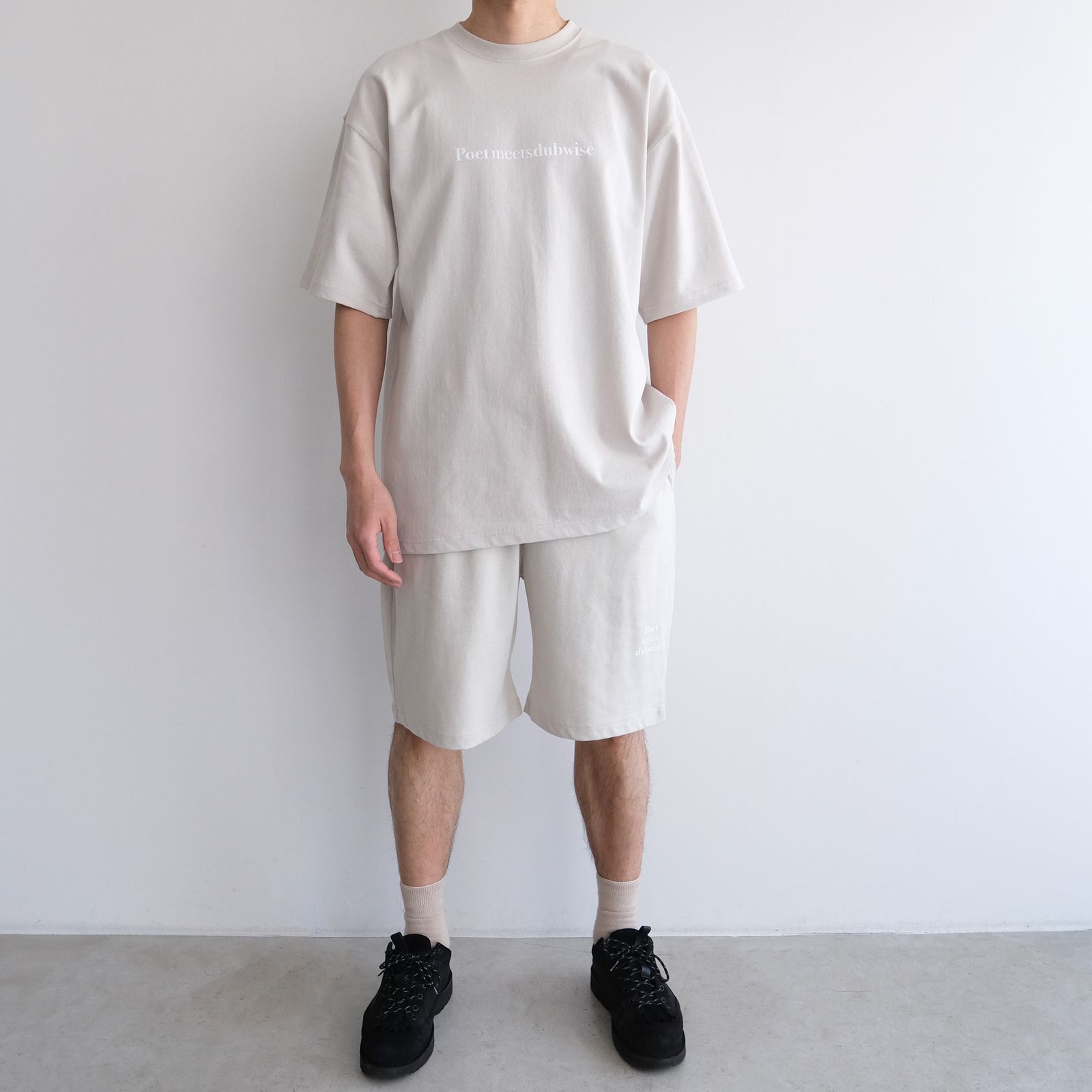 PMD Logo Low Oversized T-Shirt -Tシャツ-（F.Gray / フェードグレー）