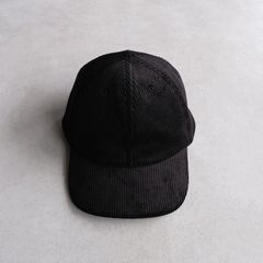 Corduroy Cap -キャップ-（Black / ブラック）