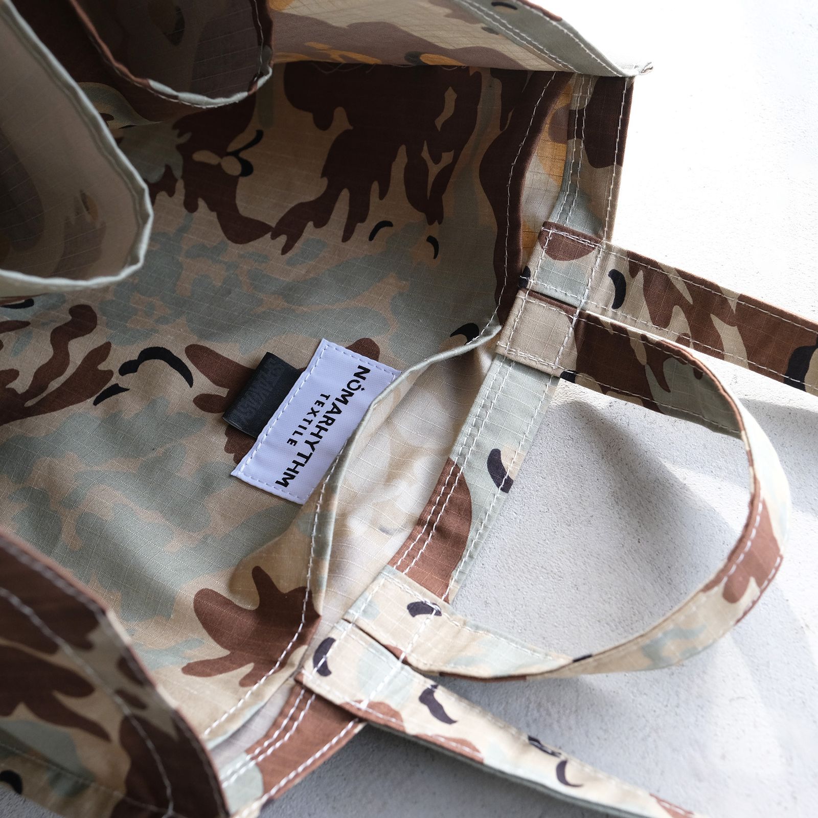 x Speakeasy Camo Flower 2-Handle Tote Bag -バッグ-（Beige / ベージュ）