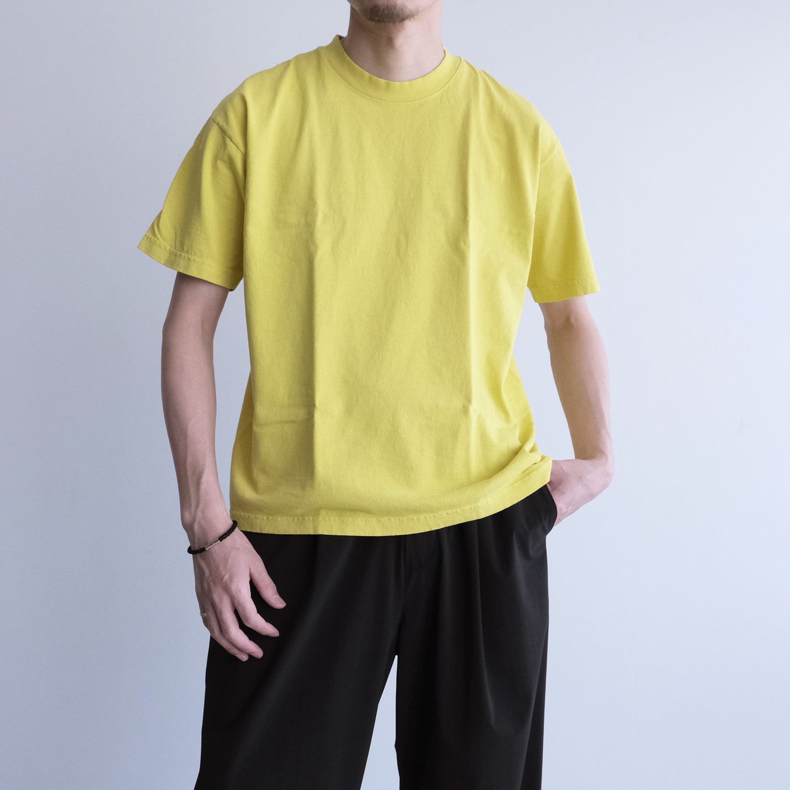2026 Limited PDColor / White Label -Tシャツ-（PD Light Yellow / ピグメントライトイエロー）