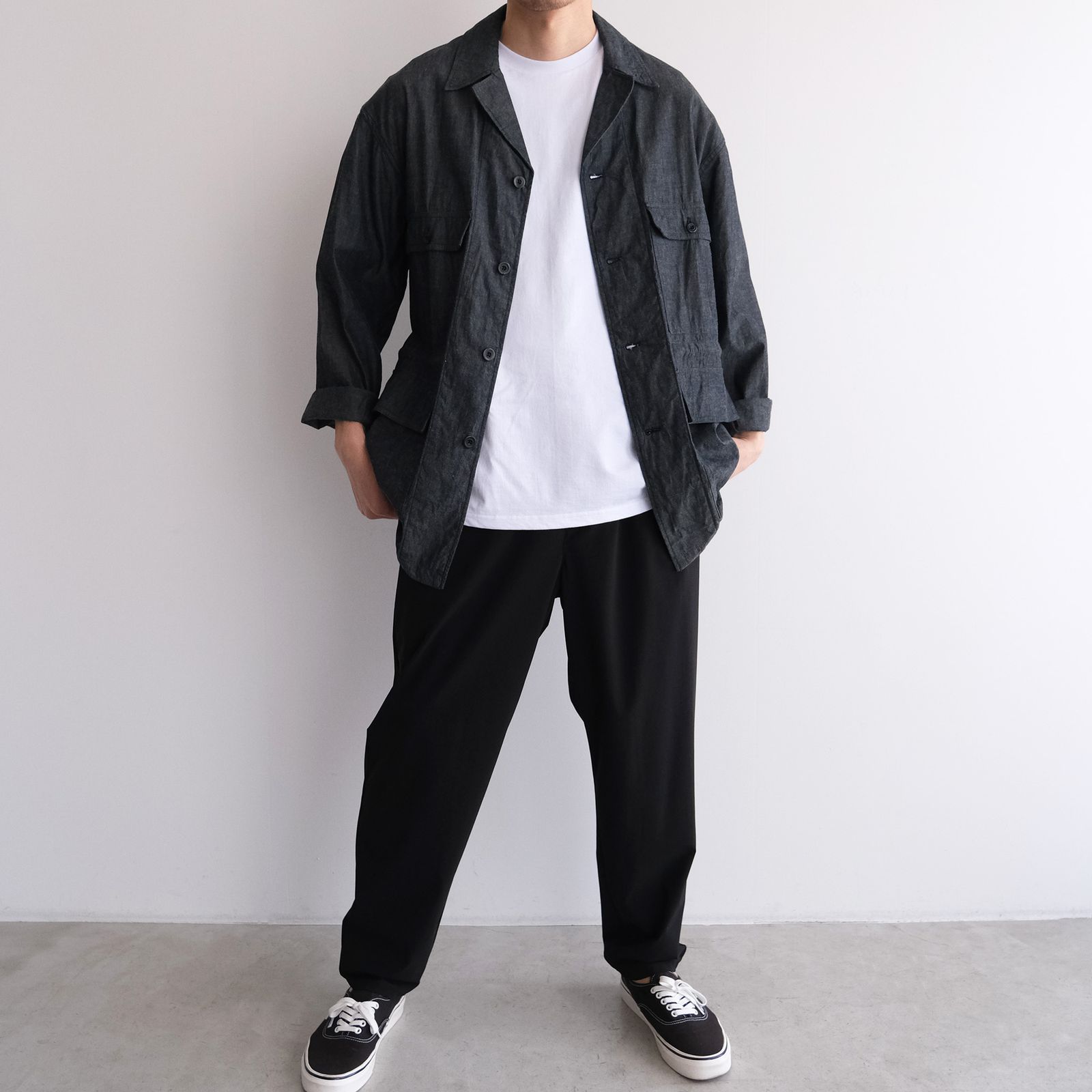 Graphpaper - Flex Tricot Chef Pants -パンツ-（Black
