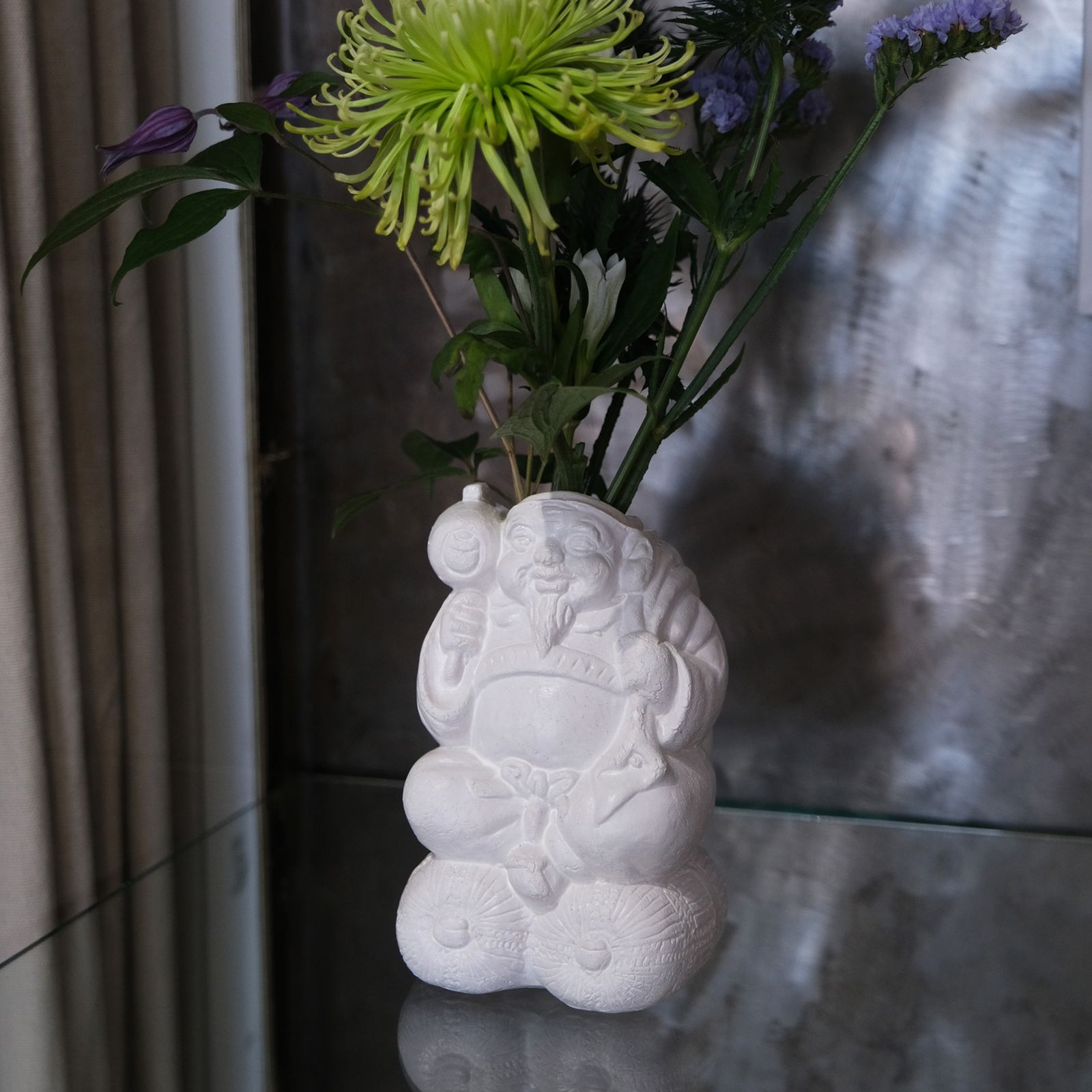 『大黒 FLOWER VASE』-フラワーベース-（WHITE / ホワイト）