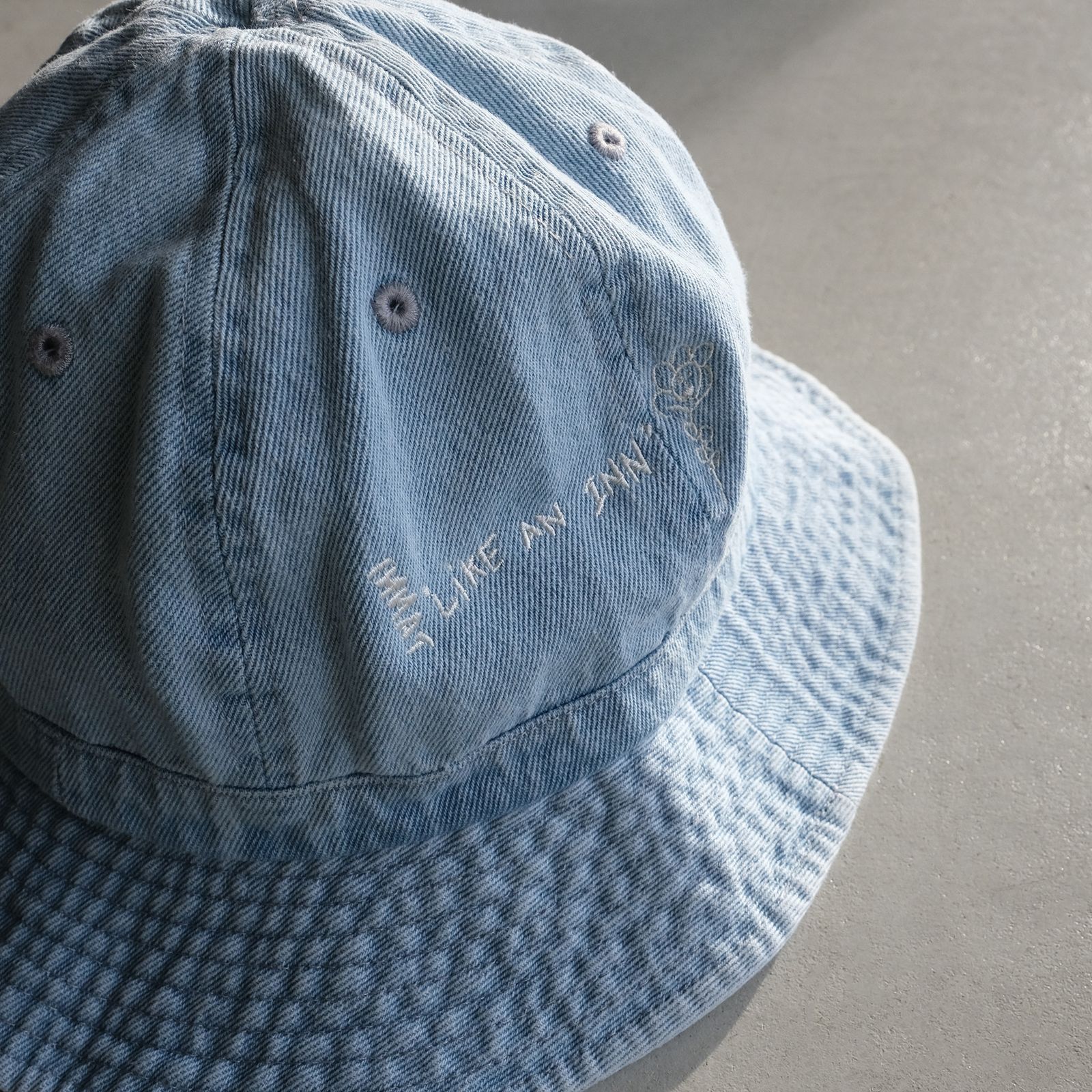 Embroidered Metro Hat -ハット-（L.Blue / ライトブルー）