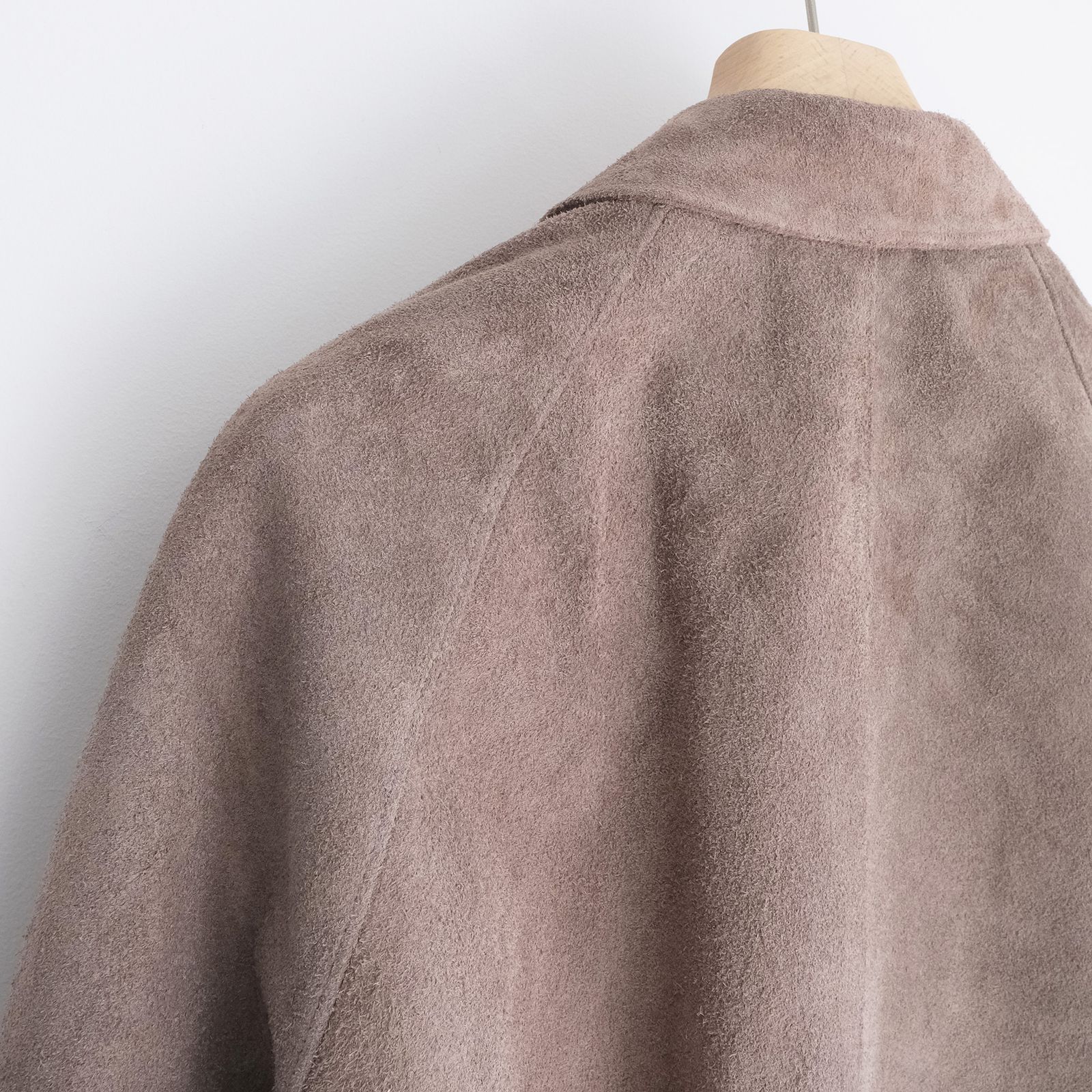 Hairy Suede Raglan Blouson -ブルゾン-（Ash / アッシュ）GU263-30324