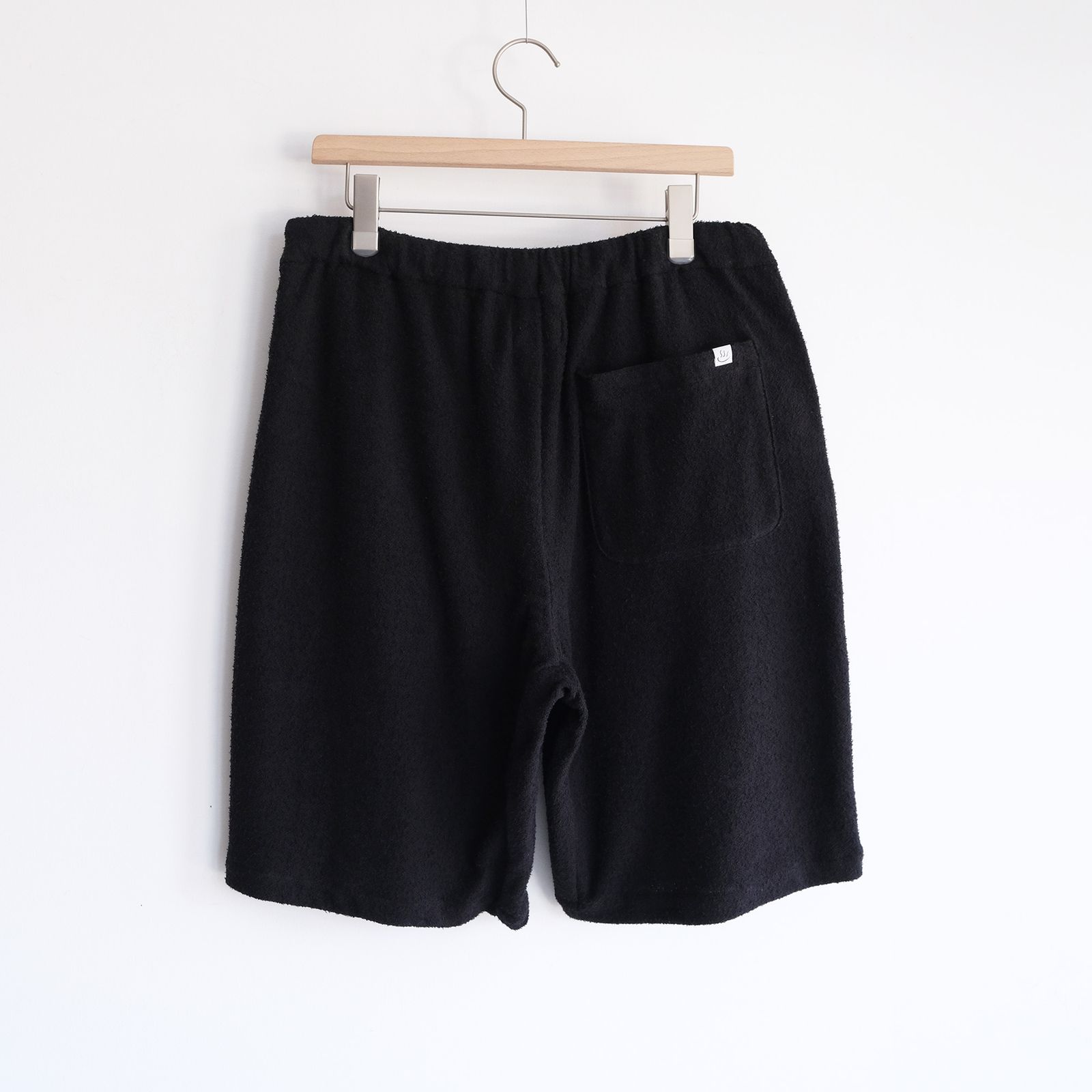 "towel Cloth Shorts Pants" -ショーツ-（Black / ブラック）
