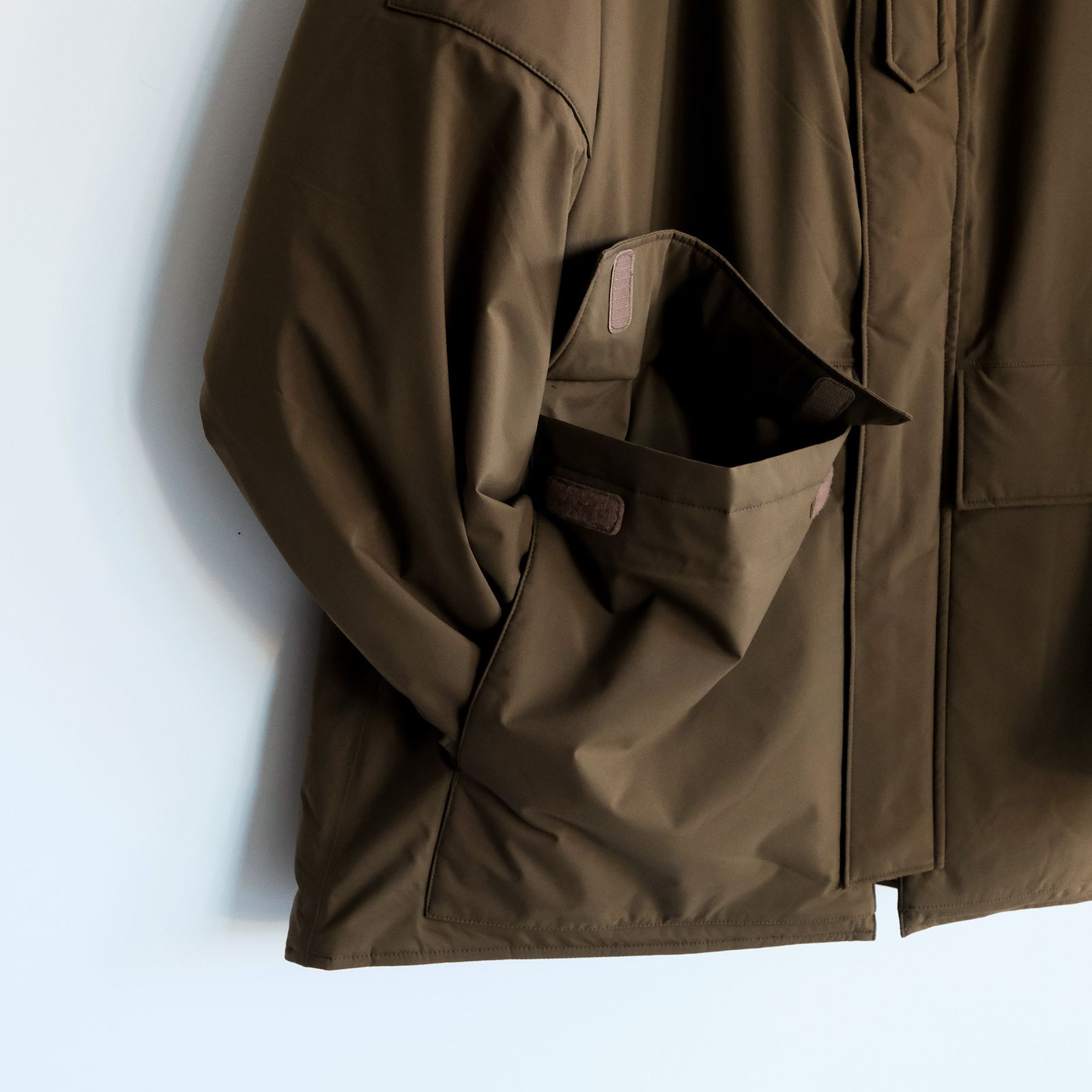 PERTEX SHIELD Insulated Military Parka -ジャケット-（Brown / ブラウン）GM263-30271