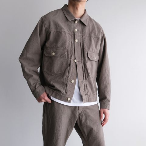 Type-2 Trucker Jacket -ジャケット-（Greige / グレージュ）