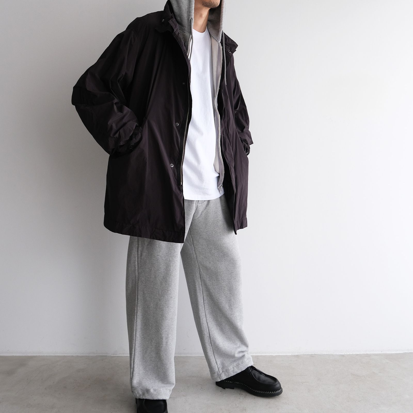 Jumberca Sweat Straight Trousers -スウェットパンツ-（Gray / グレー）