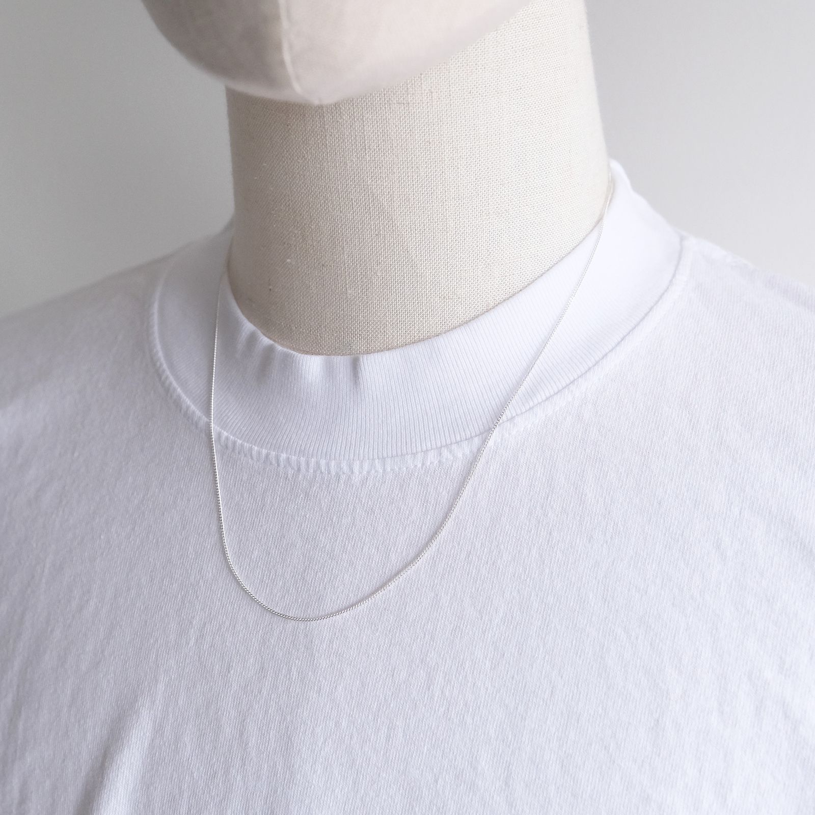 Curb Chain Silver925 -ネックレス-（Silver / シルバー）