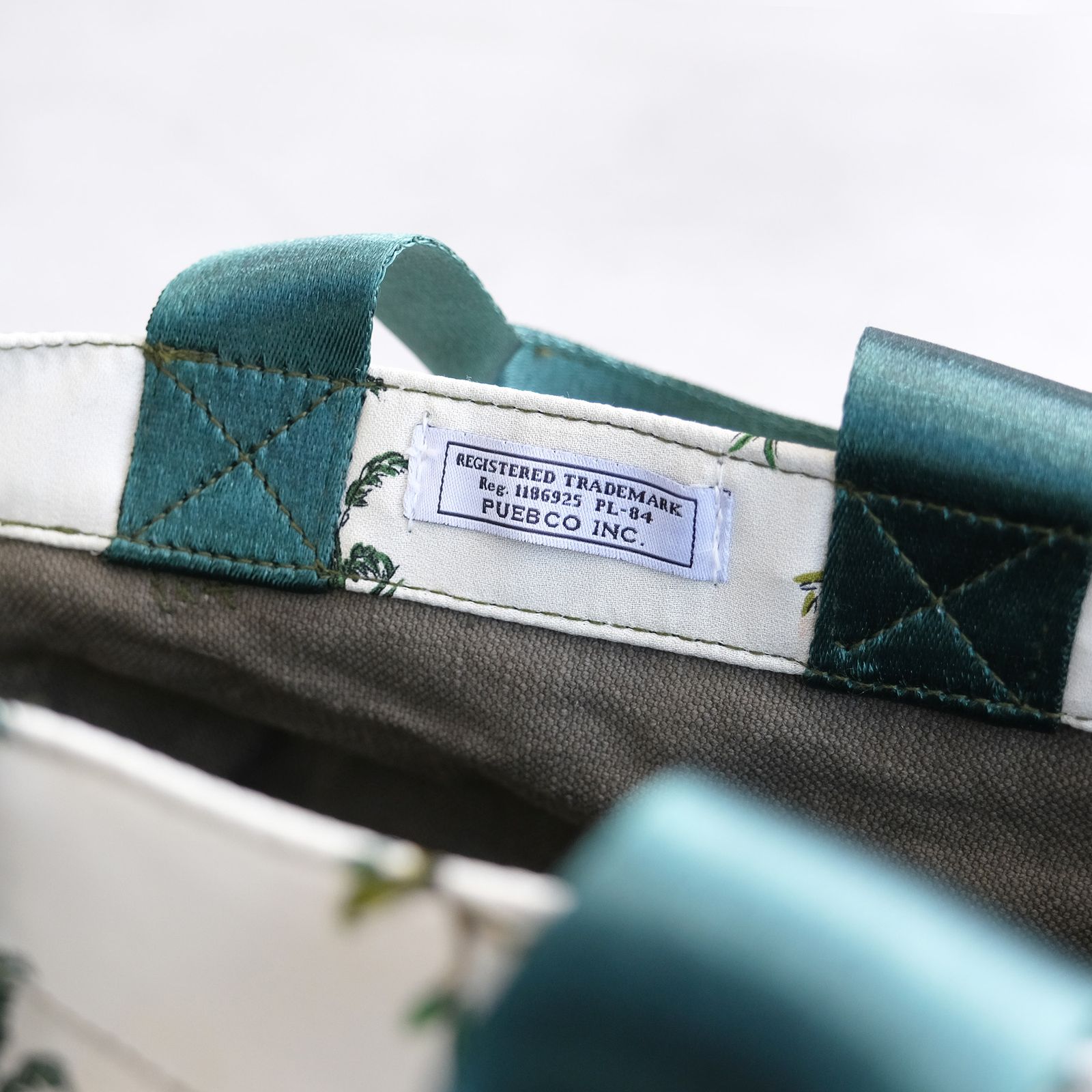 Vintage Tent Fabric W Printed Pattern Bag -バッグ-（jungle /ジャングル）