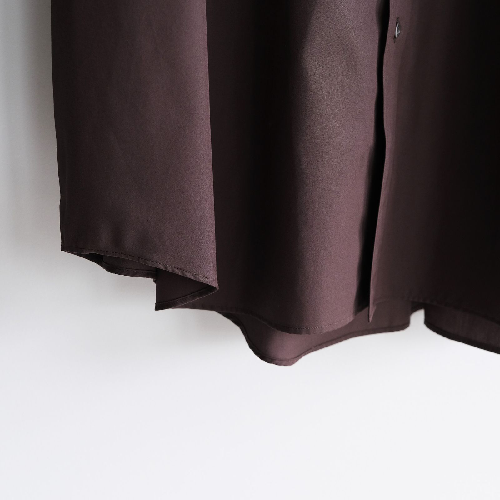 Easy Care Poplin L/S Oversized B.D Shirt -シャツ-（Brown / ブラウン）GM263-50620