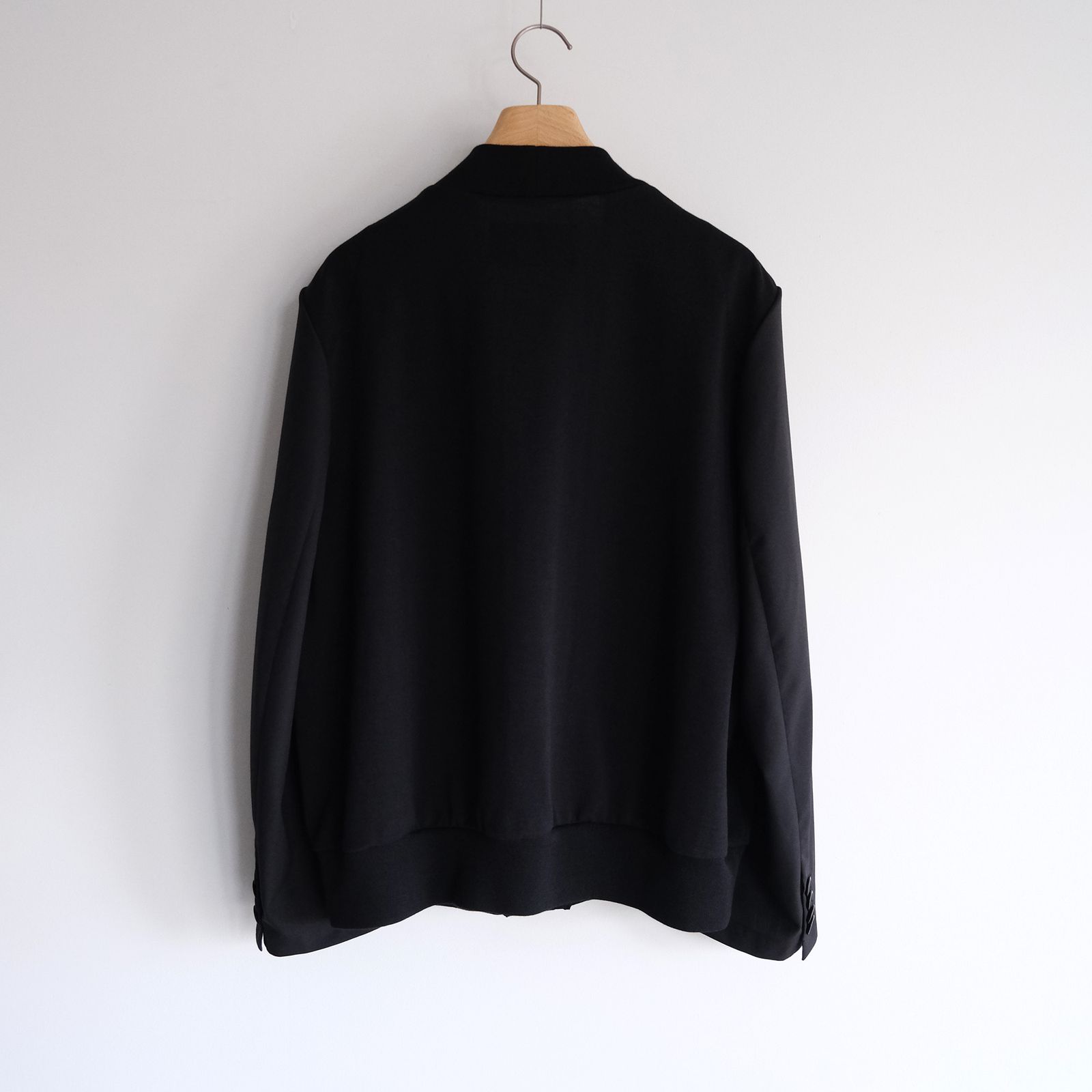 Un(i)Form Jersey：Docking Cardigan - カーディガン-（Black / ブラック）