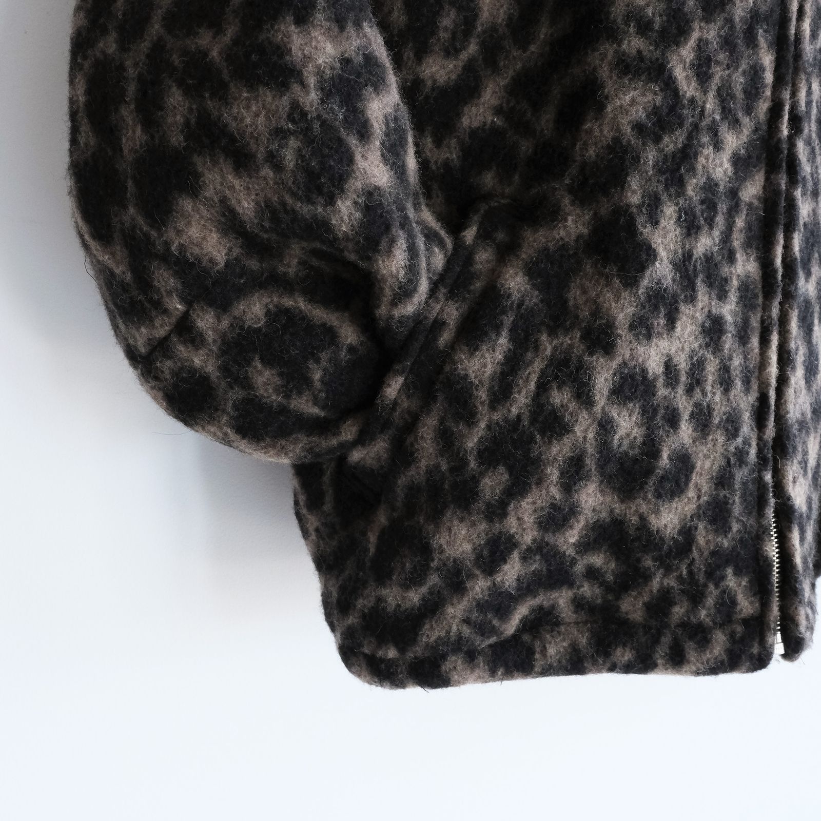 Leopard Blanket Blouson -ジャケット-（Brown / ブラウン）