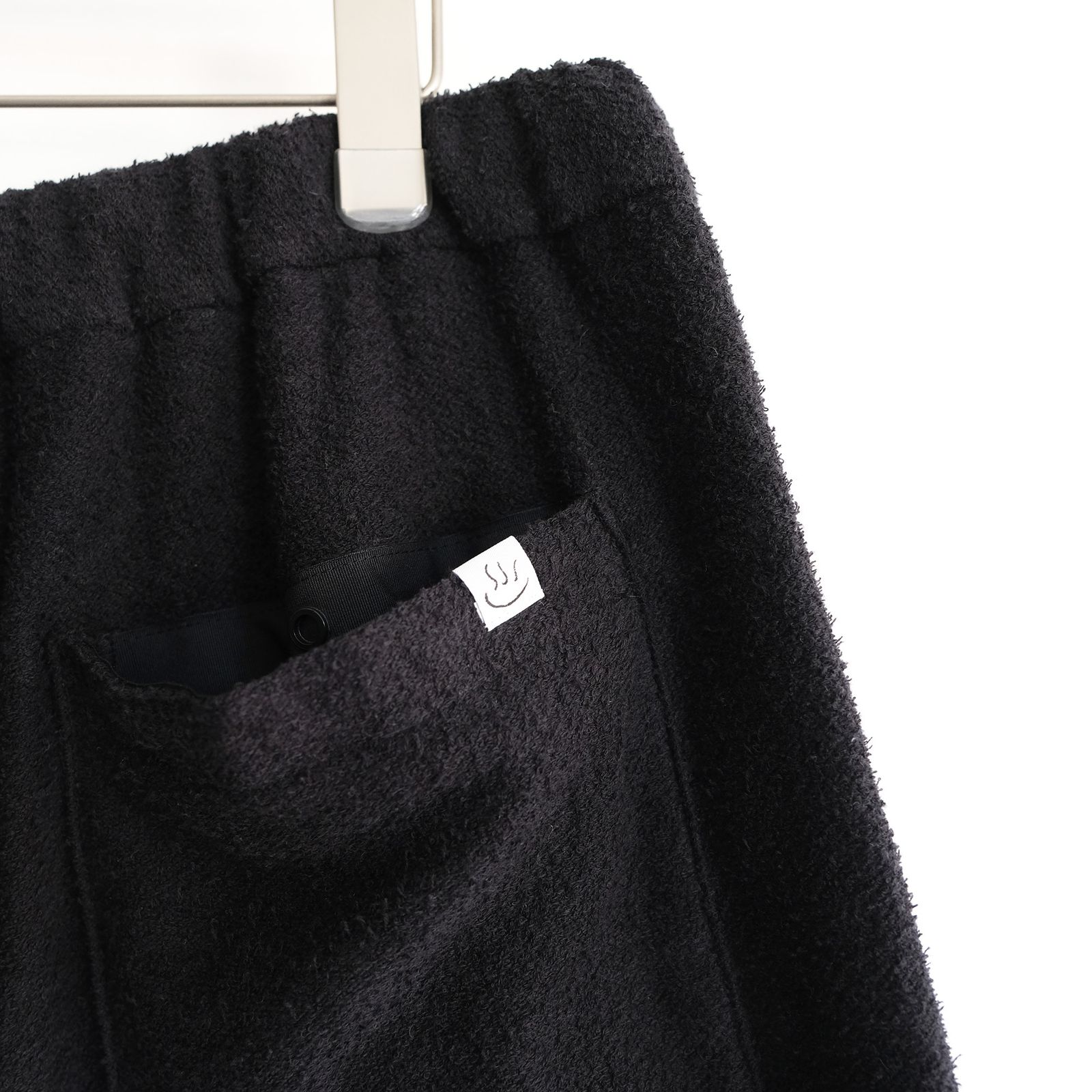 "towel Cloth Shorts Pants" -ショーツ-（Black / ブラック）