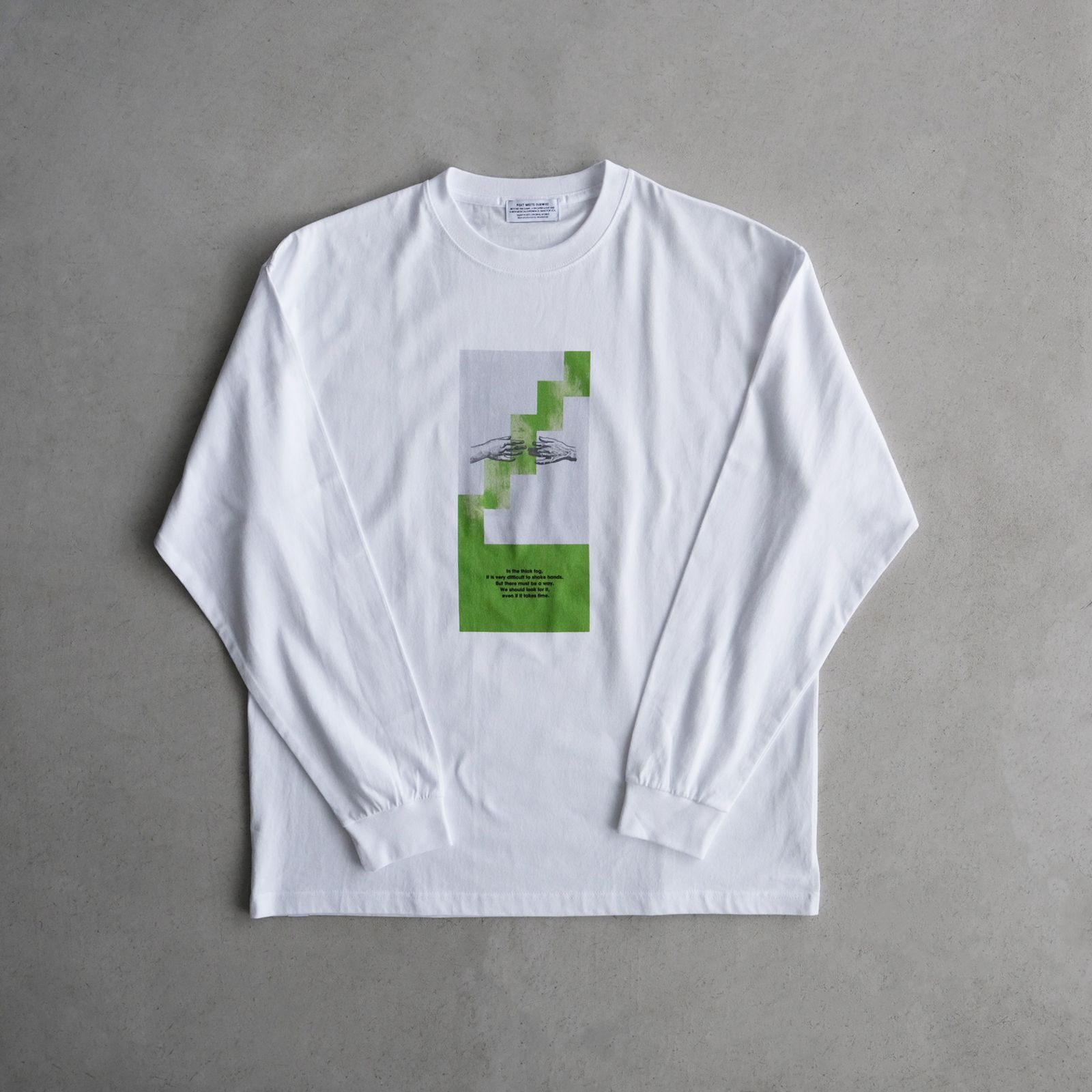 In The Thick Fog L/S T-Shirts -Tシャツ-（White / ホワイト）