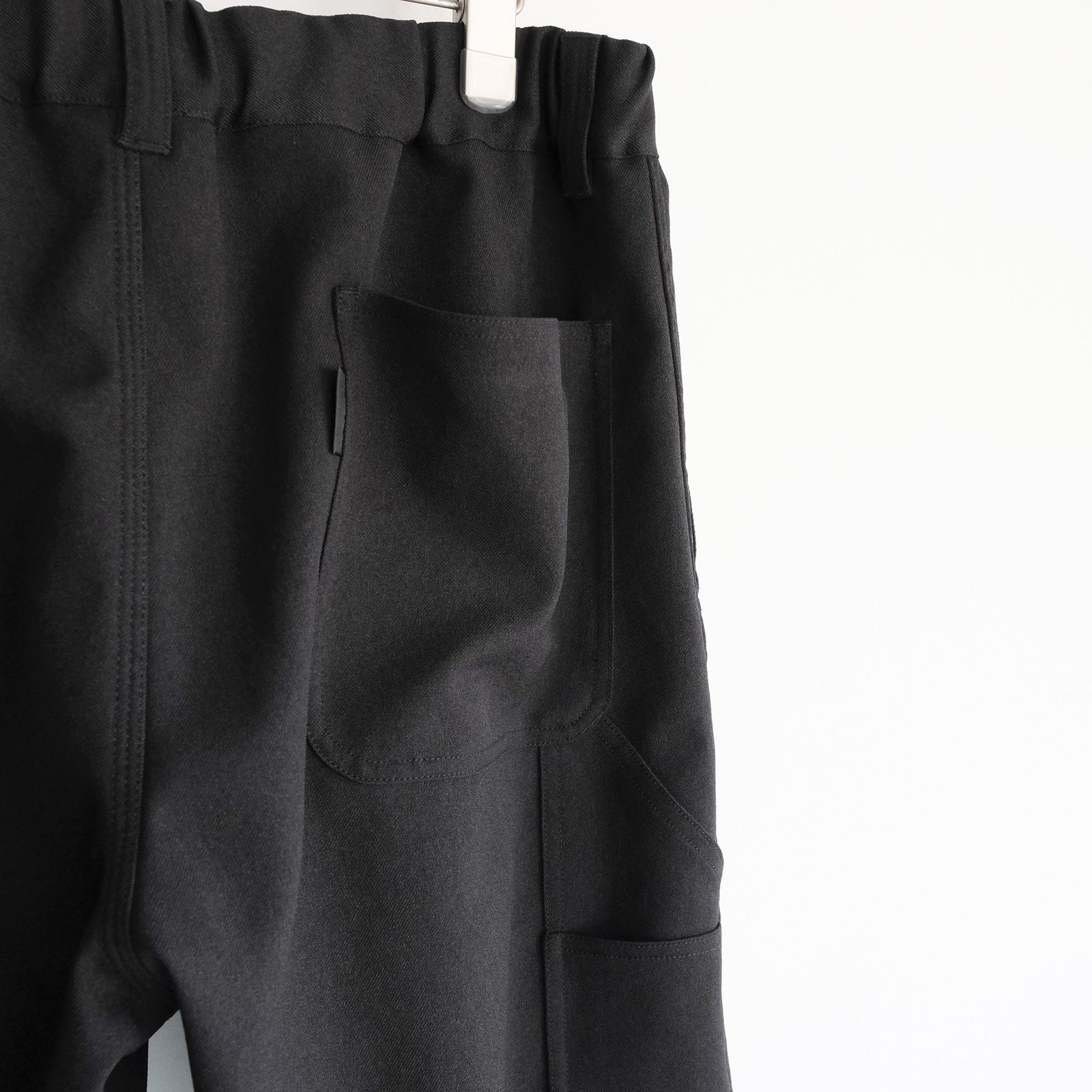 Polyester Flannel Painter Pant -パンツ-（Black / ブラック）