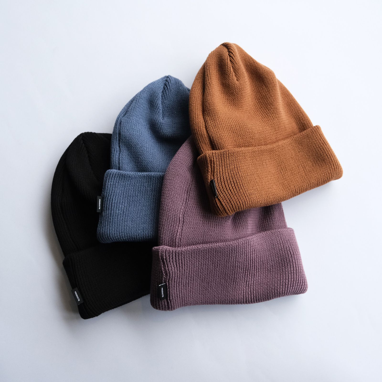 Knit Cap -ニットキャップ-（Camel / キャメル）