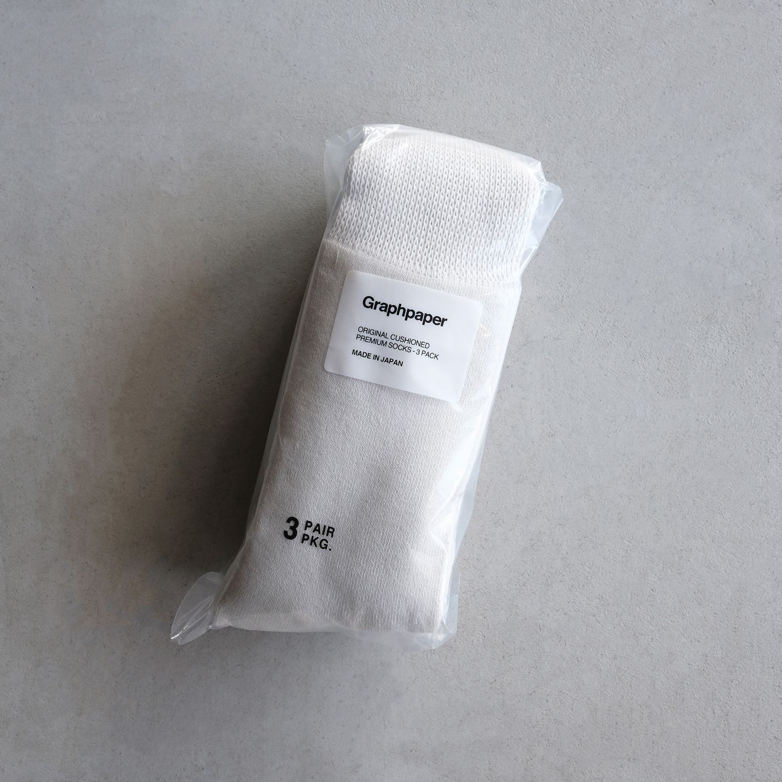 Graphpaper 3-Pack Socks -ソックス-（Mix / ミックス）GU261-90286C