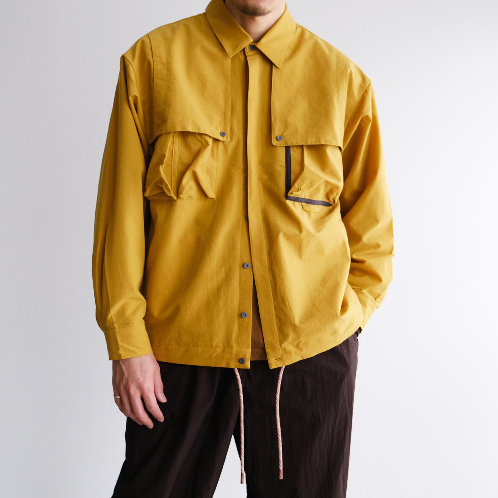 『Ventilating Technical Jacket』-ジャケット-（MUSTARD / マスタード）