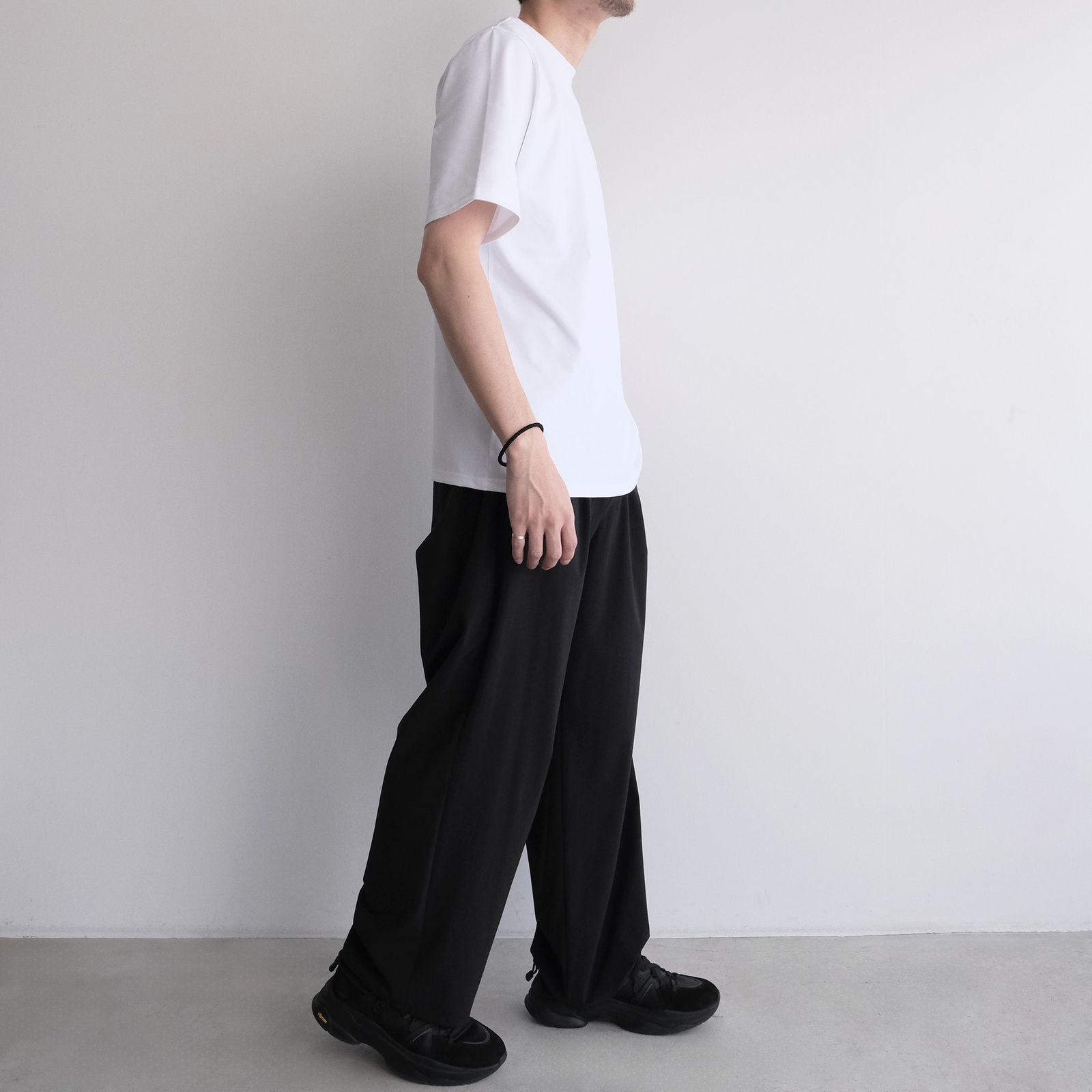 Flex Tricot Wide Chef Pants -パンツ-（Black / ブラック）GM262-40021