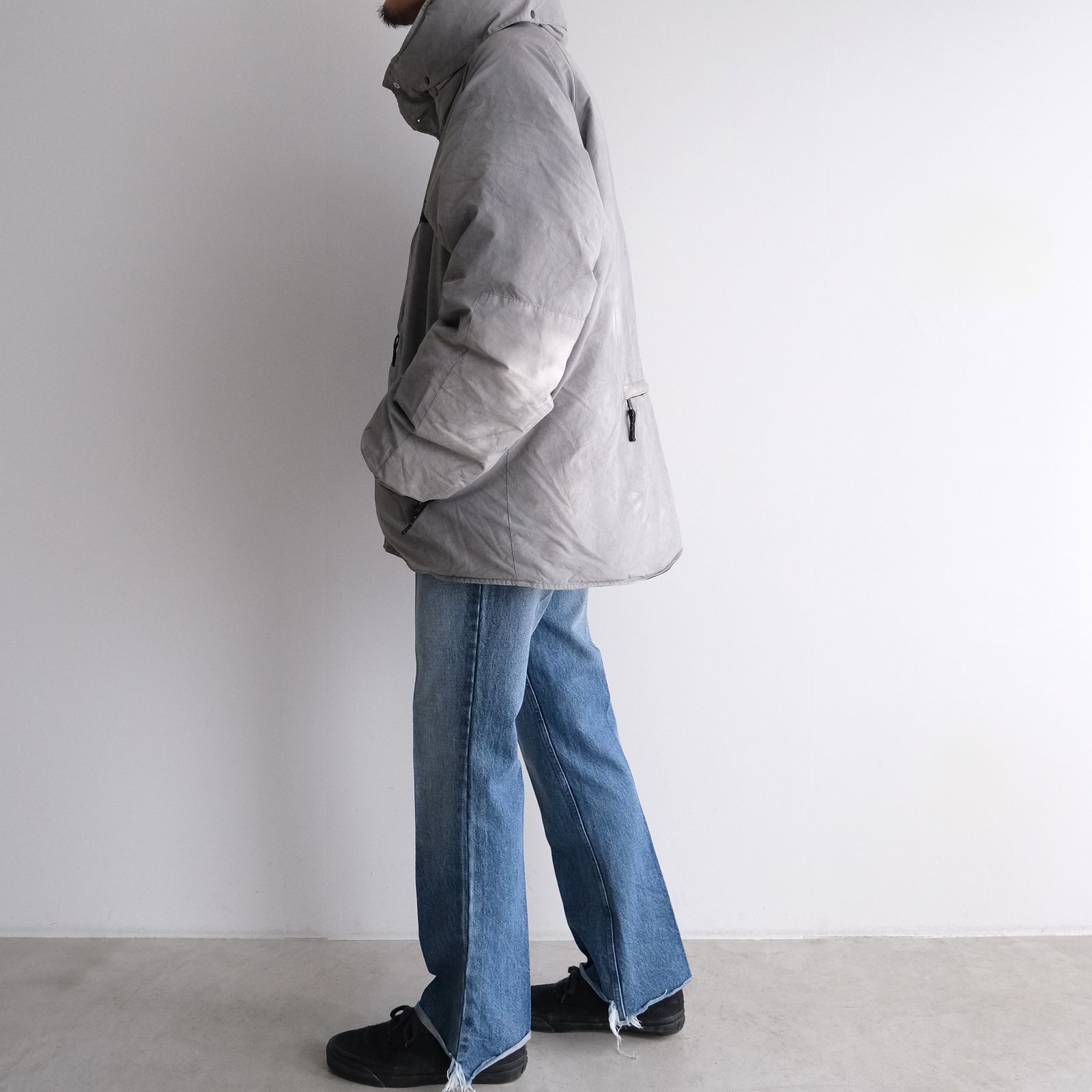Garment Dyed Makalu Down Jacket -ジャケット-（Gray / グレー）