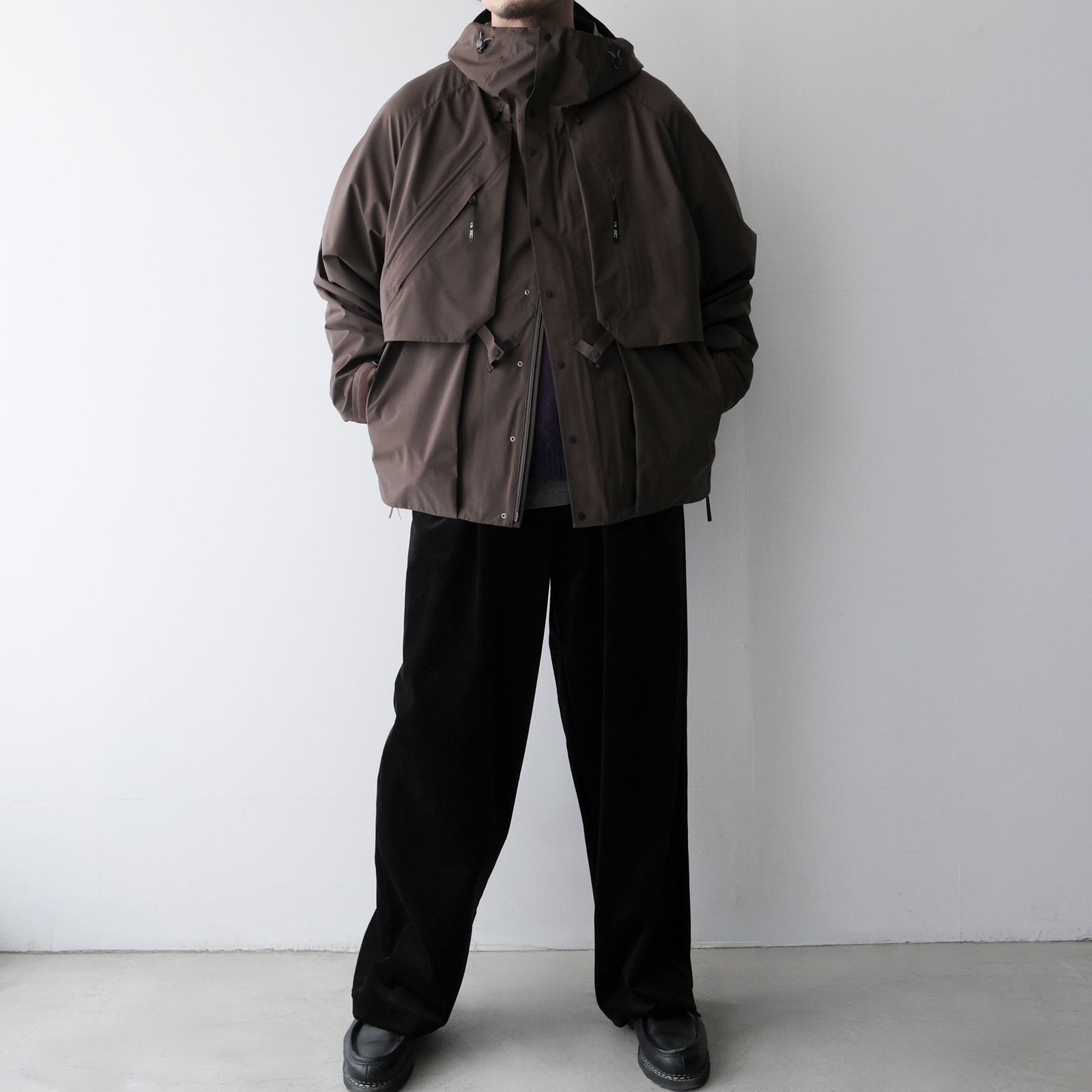 Partex Waterproof Layering Shell 2.0 -マウンテンパーカー-（Brown / ブラウン）