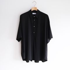 Flex Tricot S/S Pullover Shirt -シャツ-（Black / ブラック）GM262-50018