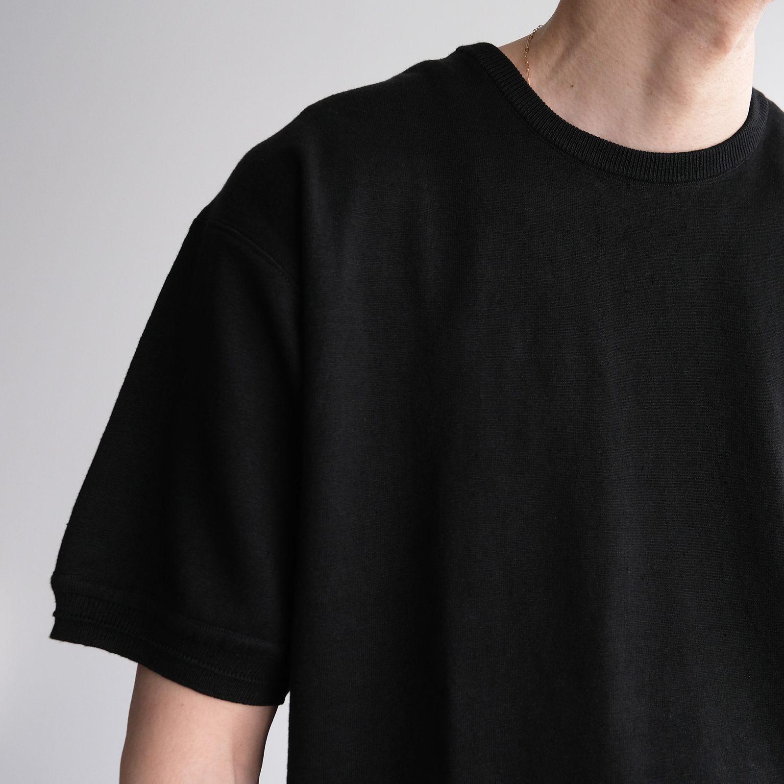 2/26Safirin 18Gauge Knit Pullover -Tシャツ-（Black / ブラック）