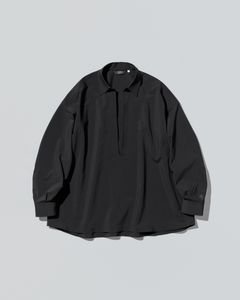 DESCENTE for Graphpaper Skipper Shirt -シャツ-（Black / ブラック）DU263-5002