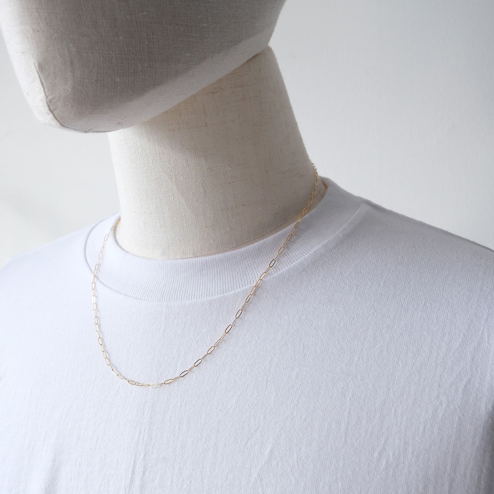 Oval Link Chain 14KGF -ネックレス-（14KGF / 14金ゴールドフィルド）