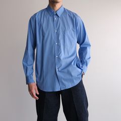 Broad Regular Collar Shirt -シャツ-（Blue / ブルー）GM261-50005B