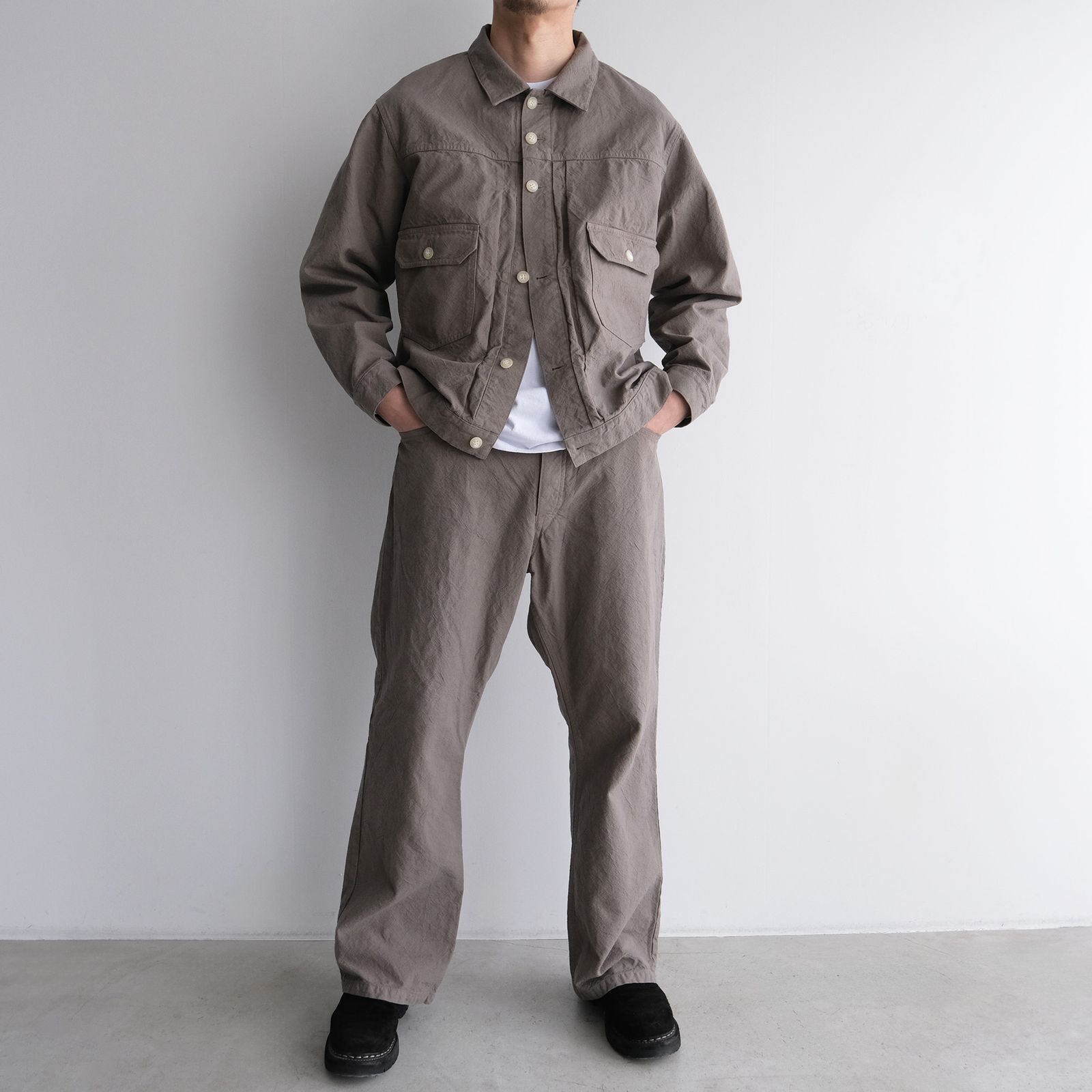 Bootcut 5P Pants -パンツ-（Greige / グレージュ）