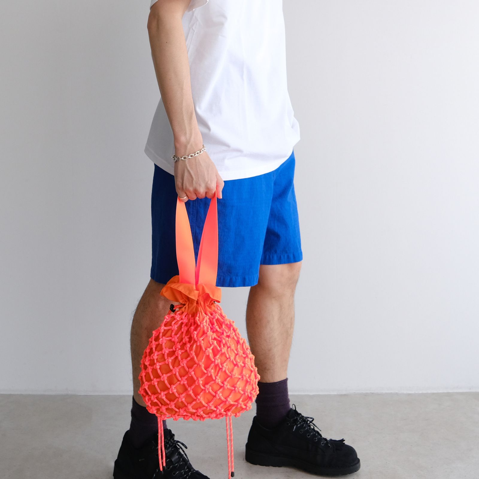 注目の福袋！ Drawstring Knotting - F/CE. Tote オレンジ / -バッグ-（Orange 財布・ケース・小物入れ