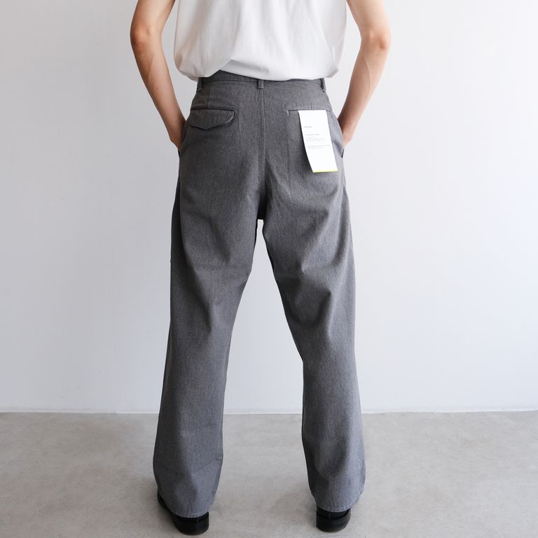Graphpaper - Colorfast Denim Two Tuck Pants -パンツ-（Gray  
