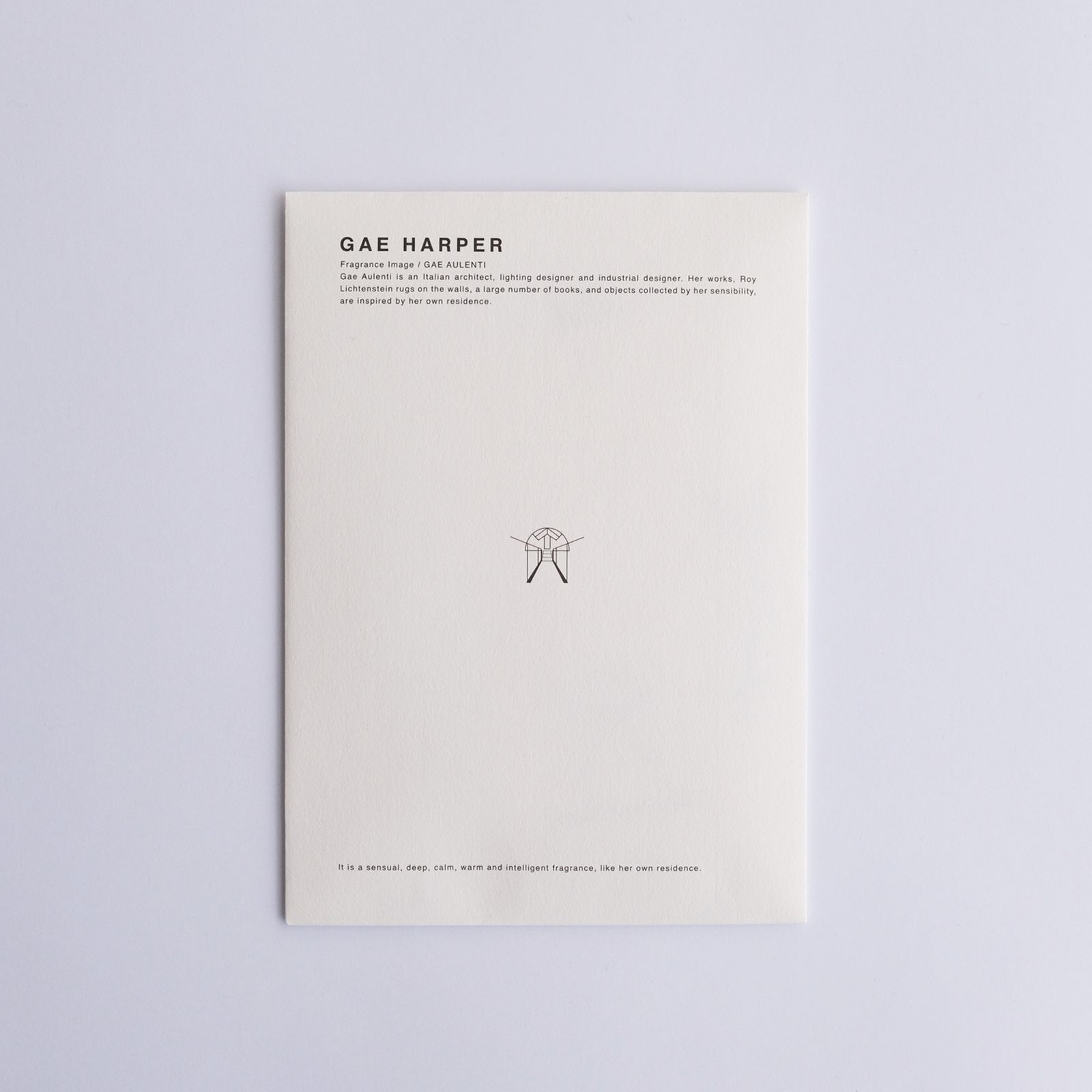 Gae Harper -ぺーパーフレッシュナー-（Gae Aulenti / ガエ アウレンティ）