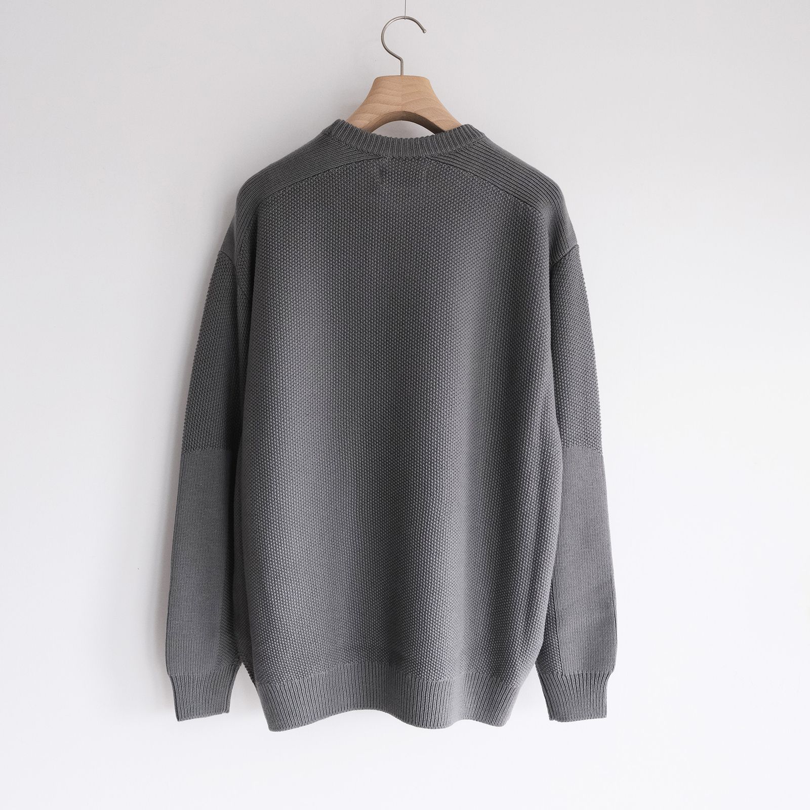 Soft Wool Command Sweather -ニット-（Stone Gray / ストーングレー）GU263-80600