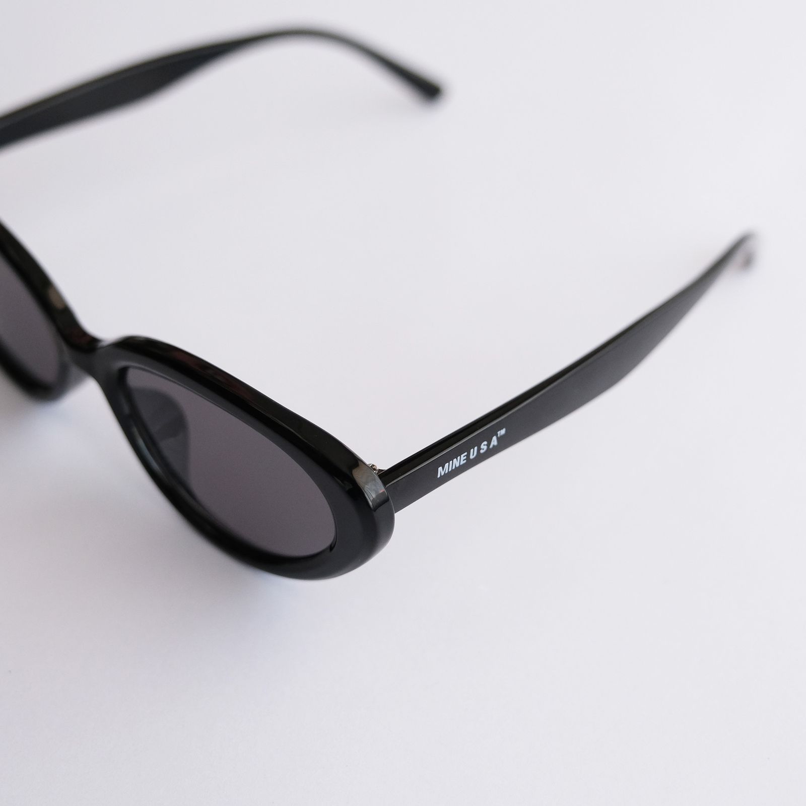 "MINE Glasses #03" With a Case -サングラス-（Black / ブラック）