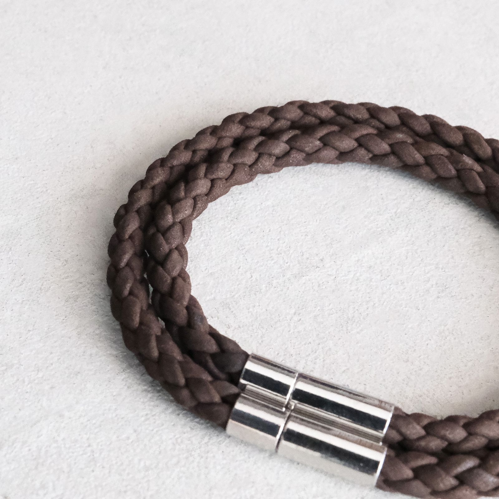 Hand Woven Bracelet M -ブレスレット-（Brown / ブラウン）