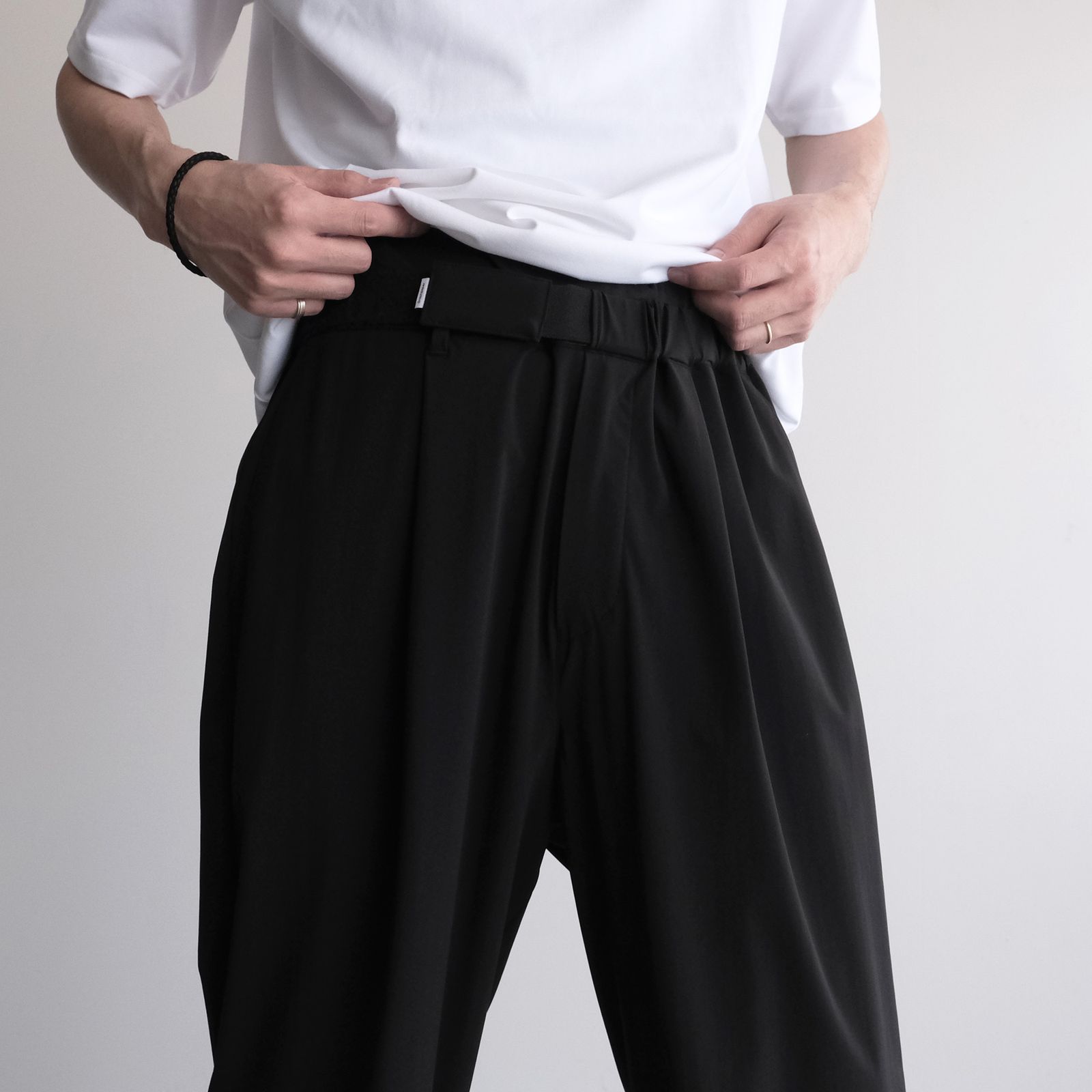 Flex Tricot Wide Chef Pants -パンツ-（Black / ブラック）GM262-40021