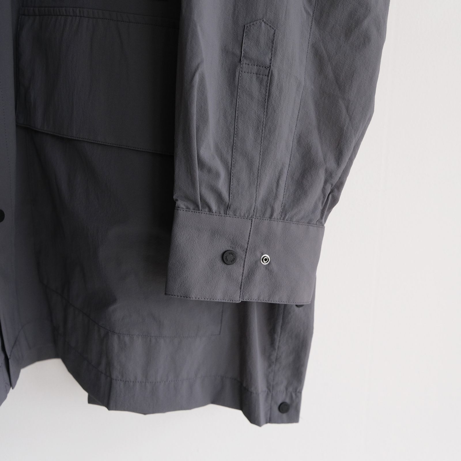 Pertex Utility Longline Shirt -シャツ-（Gray / グレー）