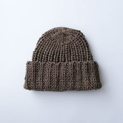 Big Knit -ニットキャップ-（Beige /ベージュ）