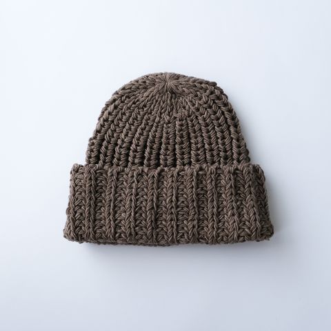 Big Knit -ニットキャップ-（Beige /ベージュ）