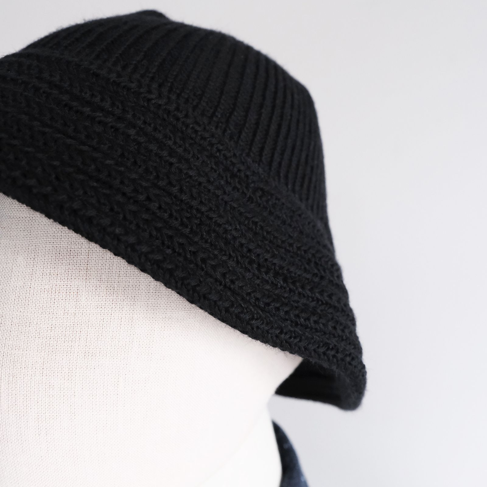 Washable Balloon Hat -ハット-（Black / ブラック）