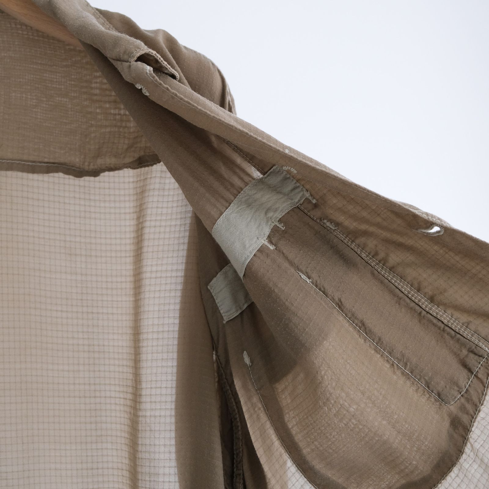 Utility Shirt Jacket - シャツ -（Khaki / カーキ）
