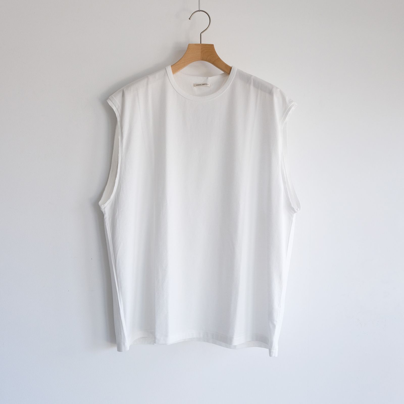 Sleeve Less T-Shirts -タンクトップ-（White / ホワイト）